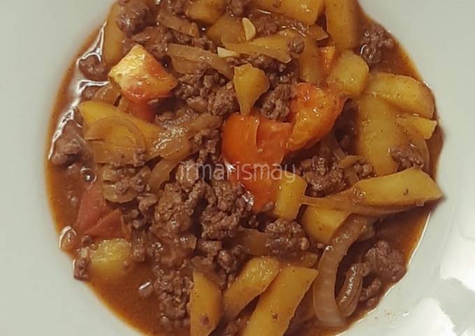 Resep 298 Semur Kentang Daging Giling Oleh Irma Rismayanti Cookpad