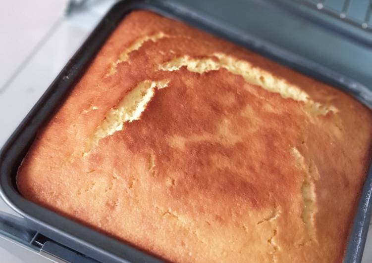 Cake Keju Putih Telur