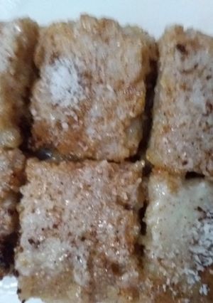 صورة لوصفة بسبوسة السينابون