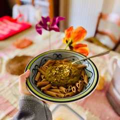 Foto di Pasta creativa alle verdure