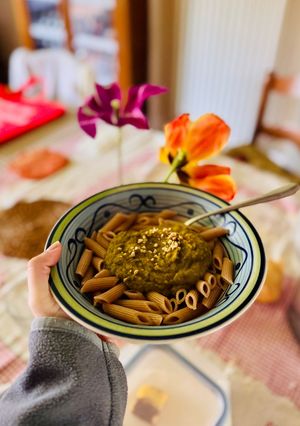Foto di Pasta creativa alle verdure