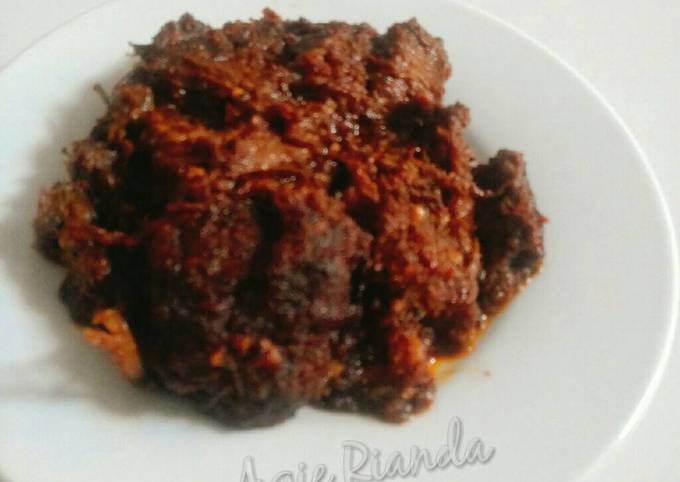 Ini dia! Cara  membuat Rendang Daging Sapi yang lezat
