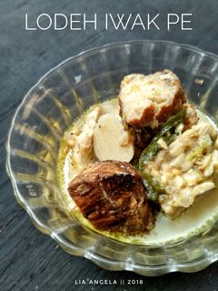 Foto resep Lodeh Iwak Pe [Ikan Asap] #BikinRamadanBerkesan
