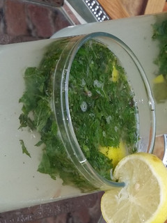 A picture of Mint lime juice.