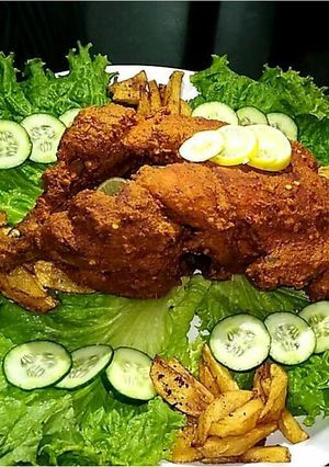 A picture of Lahori chargha🍴👌.
