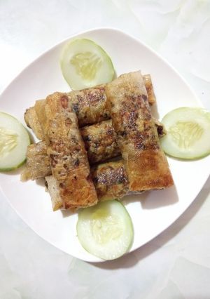 Hình của món Nem rán.