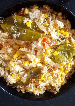 Foto resep Botok Teri Jagung (tanpa bungkus)