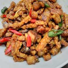 Kering Tempe Ikan Asin রেসিপির প্রধান ছবি