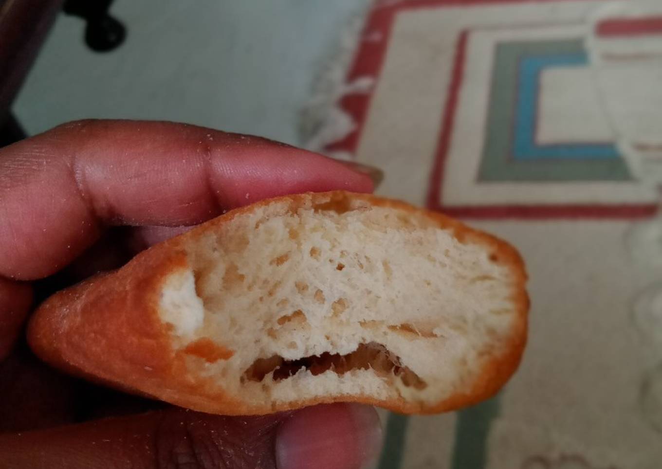 Soft thick mandazi