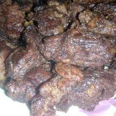 A picture of Nigerian fried meat.