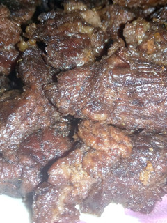 A picture of Nigerian fried meat.