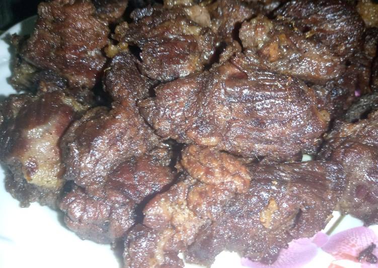 Steps to Make Award-winning Nigerian fried meat