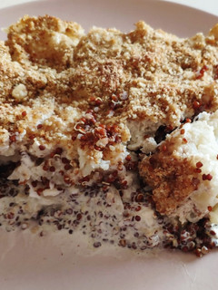 Une photo de Gratin quinoa/chou-fleur (vegan)