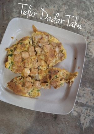 Foto resep Telur Dadar Tahu