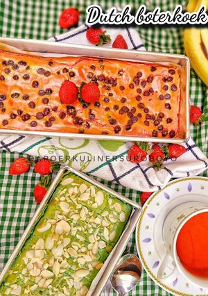 Foto resep Dutch boterkoek stroberi