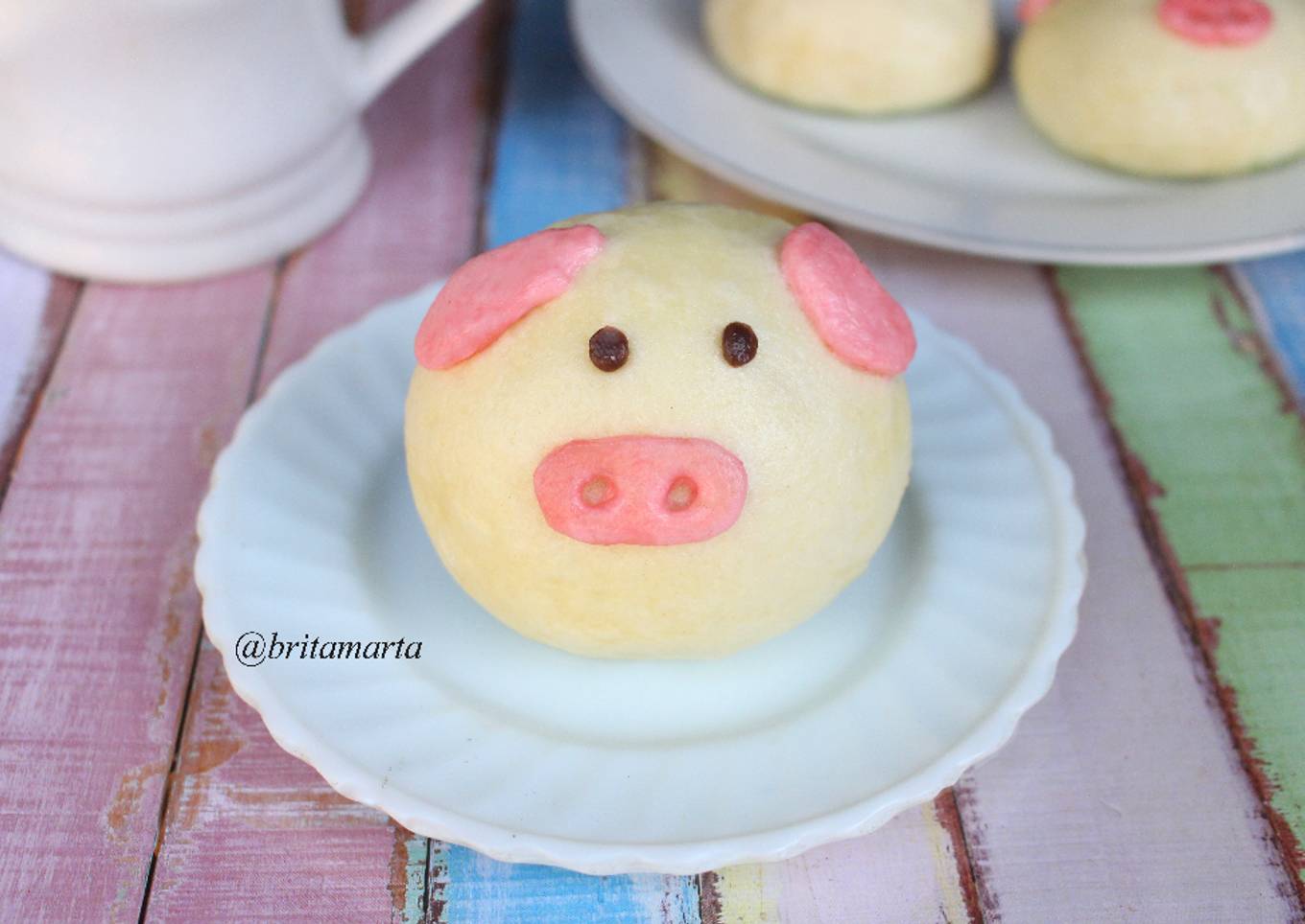 Bakpao Karakter Pig Babi #pekaninspirasi