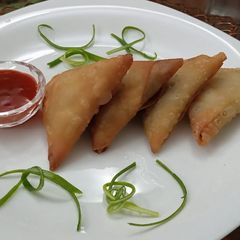 A picture of Keema Samosa.