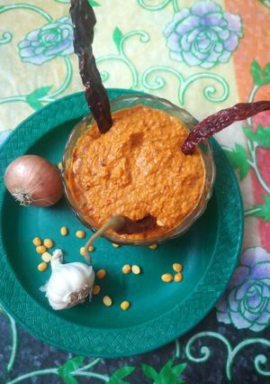 મેસુર મસાલા ચટણી(mesoor masala chutney in Gujarati) રેસીપી મુખ્ય ફોટો