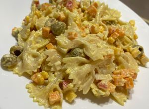 Foto principal de Ensalada de pasta multicolor 💚💛🧡❤️