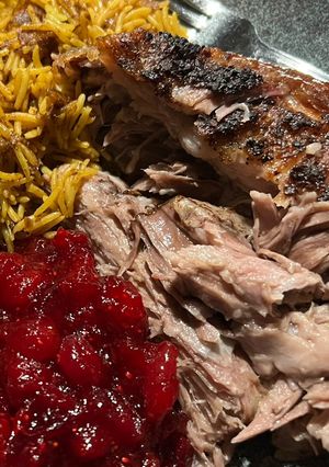 A picture of Slow Roasted Pork Shoulder.