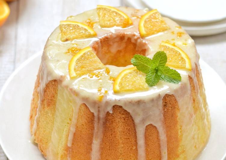 Langkah Mudah untuk Menyiapkan Orange Chiffon Cake Anti Gagal