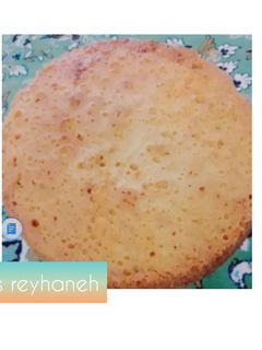 عکسی از دستور کیک اسفنجی ساده