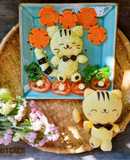 Cơm bento: Mèo con nhỏ xinh