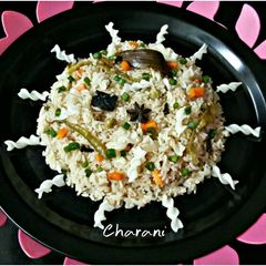 Pasta Matar Pulao A picture of Pasta Matar Pulao.