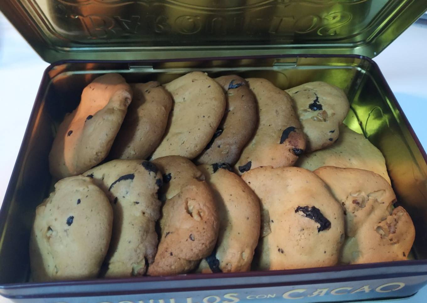 Galletas con pepitas (cookies)