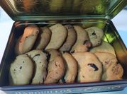 Una foto de topping cookies