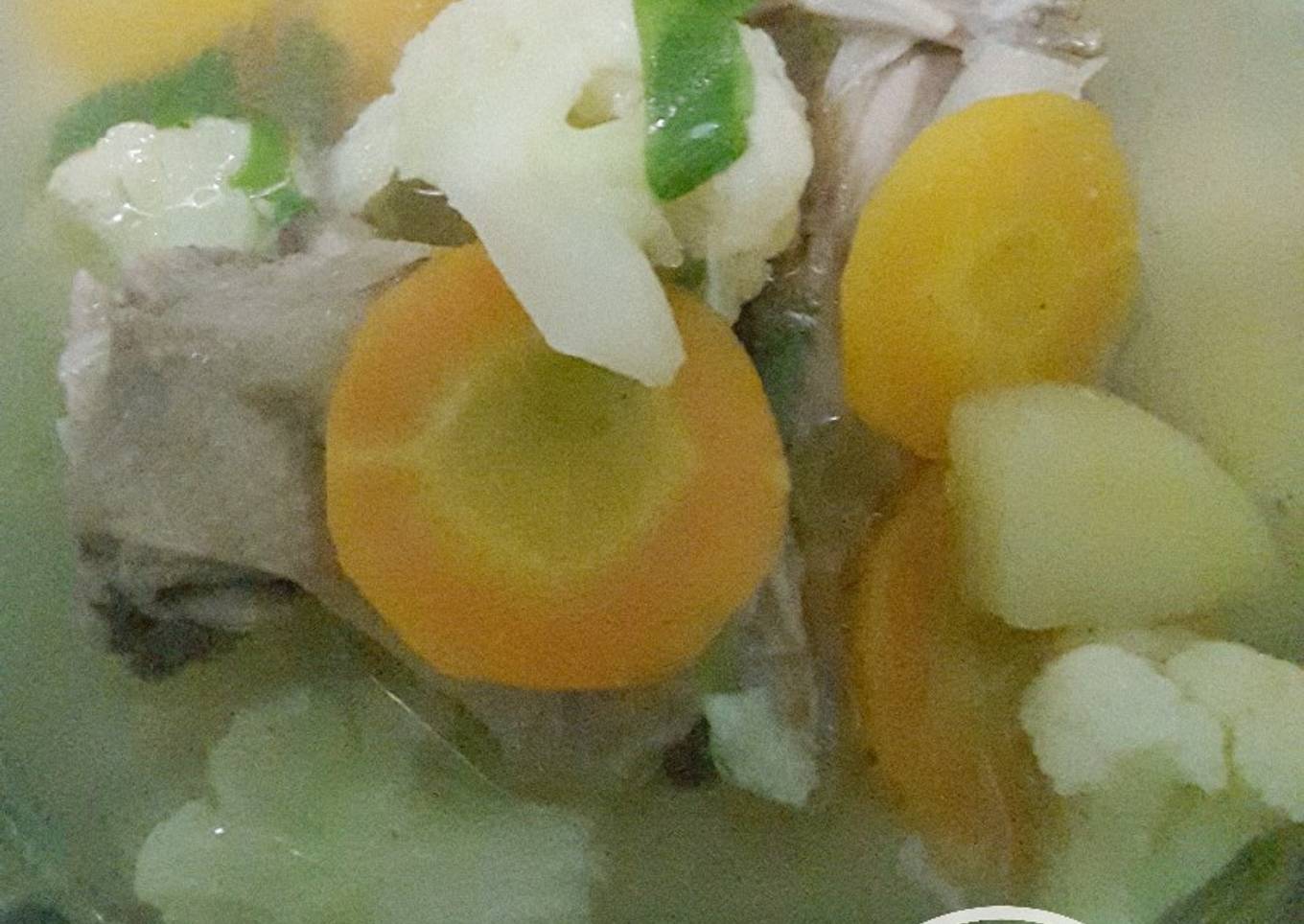 Sop Ayam Jahe Untuk Anak
