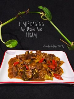 Foto resep Tumis Daging Sapi Brokoli Saus Tiram
