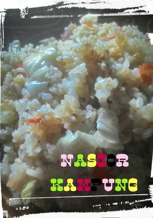 Foto resep Nasi goreng kampung
