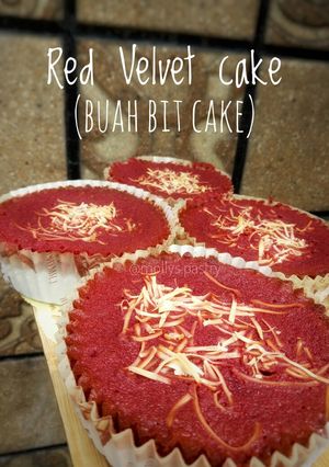 Foto resep Red velvet cake (buah bit cake)