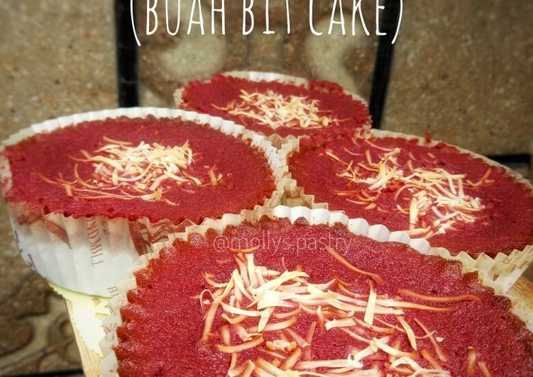 Red velvet cake (buah bit cake)