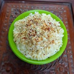 A picture of Cheese fusili pasta.