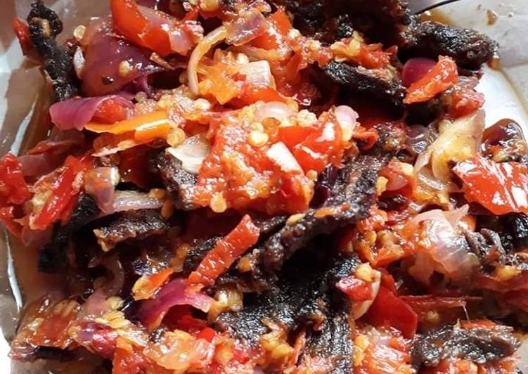 Anti Ribet, Memasak Dendeng balado Enak Dan Mudah