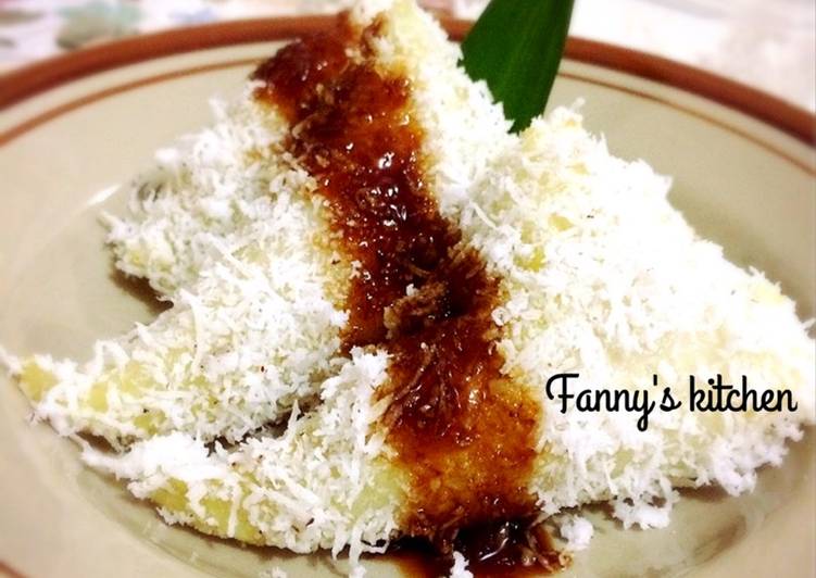 resep cara membuat �?� Lupis Ketan �?�