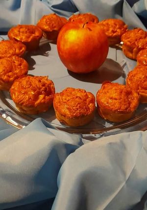 Une photo de Muffins pommes Cannelle