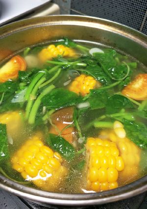 Foto resep Sayur bayam