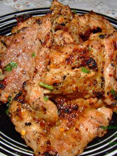 รูปของ หมูหมักพริกป่นย่าง