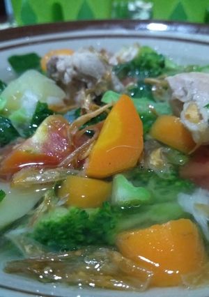 Foto resep Sop bening ayam sayur