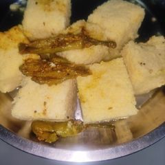 A picture of Dhokla.