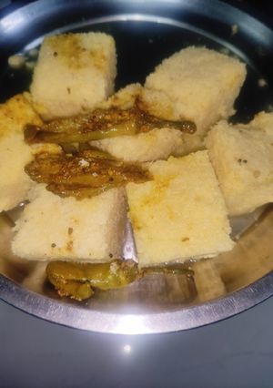 A picture of Dhokla.