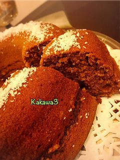صورة لوصفة كيكة كاكاو سهلة 💖
