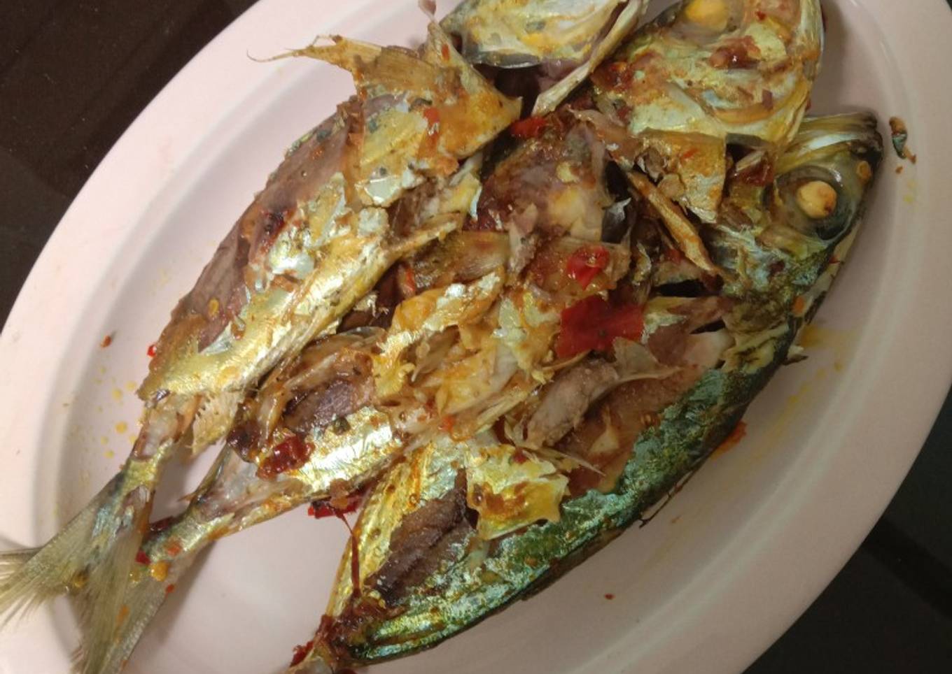 Ikan Kembung Bakar (panggang teflon)