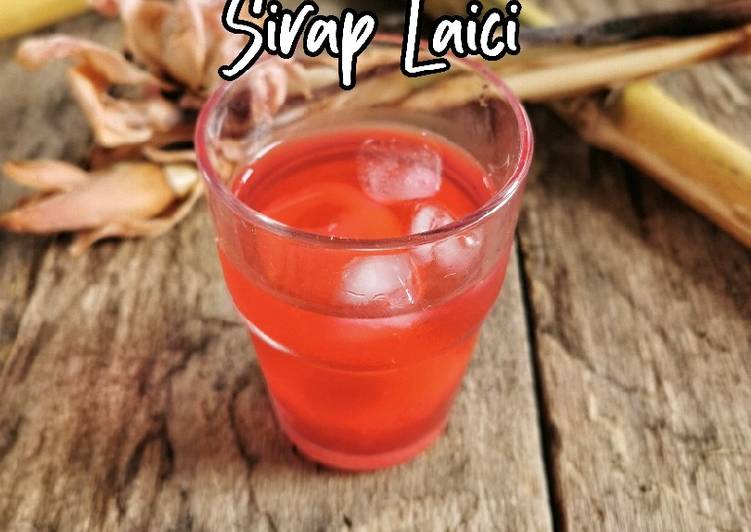 Cara Buat Sirap Laici yang Sederhan