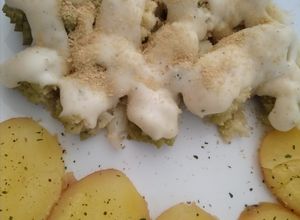 Una foto de Romanescu con bechamel 🐸