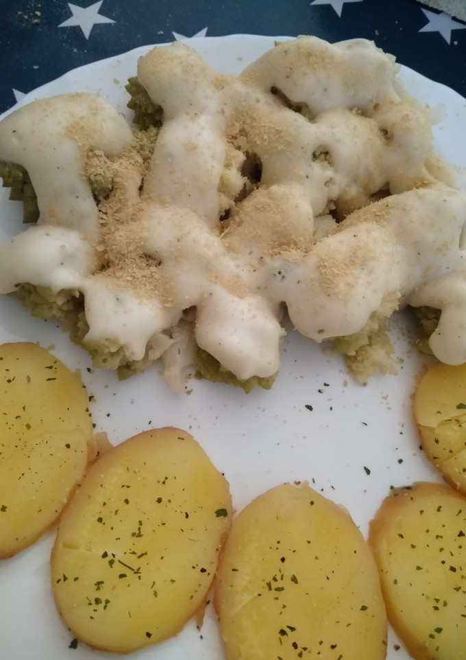 Una foto de Romanescu con bechamel 🐸