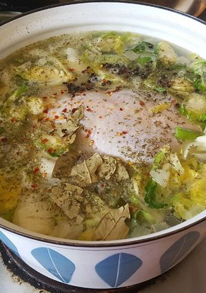 A picture of Chicken Stock.